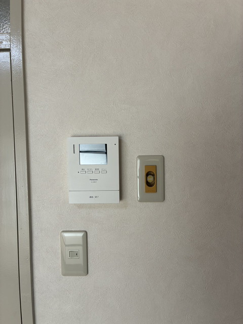 モニター付インターホン取替